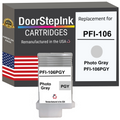 DoorStepInk Brand for Canon PFI-106 130mL Photo Gray Remanufactured in the USA Ink Cartridge
