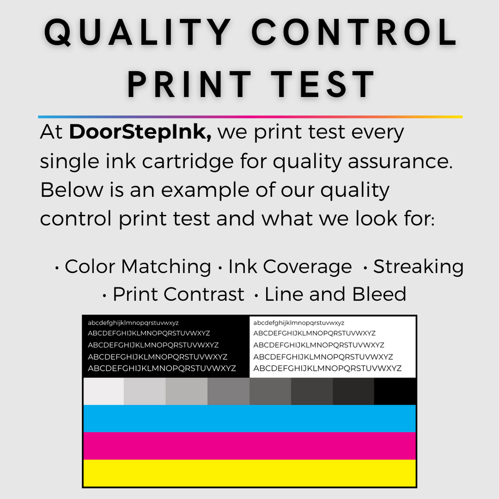 DoorStepInk Brand for Brother LC107BK XXL Super High Yield Black Twin Pack Remanufactured in the USA Ink Cartridge,  LC-107BK