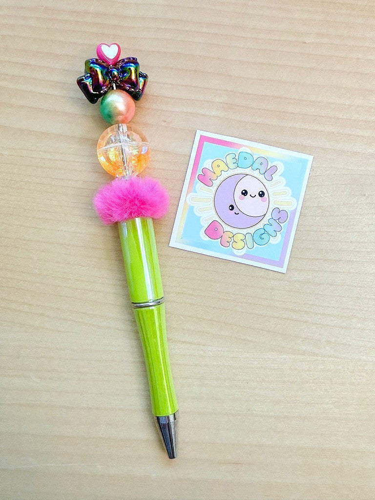Prism Pounce – Wild Sprout Series Beaded Pen